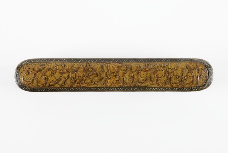 Federkästchen mit „belebter Schrift“ (Grassi Museum für Angewandte Kunst CC BY-NC-SA)