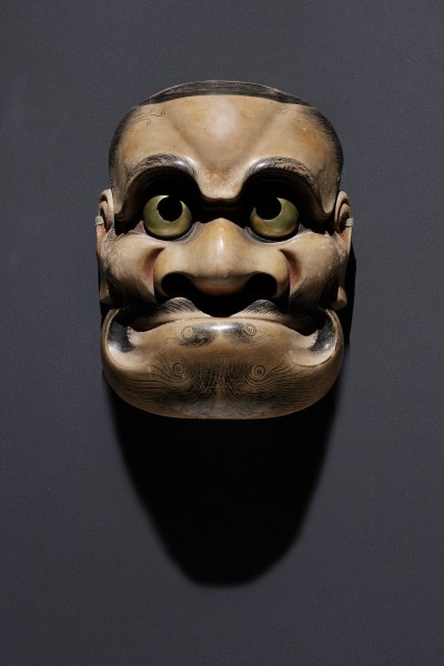 Nô-Maske Dämon (Chôrei-beshimi) (Grassi Museum für Angewandte Kunst CC BY-NC-SA)