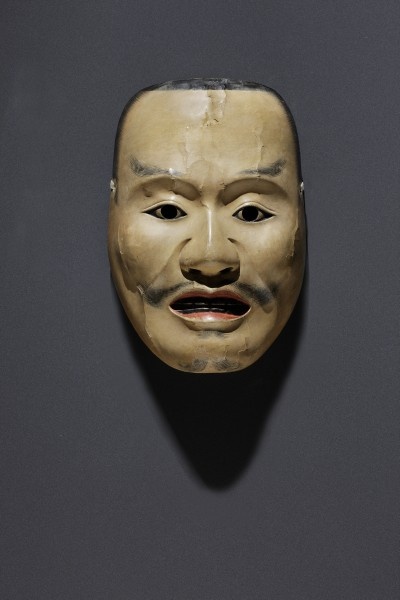 Nô-Maske Krieger (Heita) (Grassi Museum für Angewandte Kunst CC BY-NC-SA)