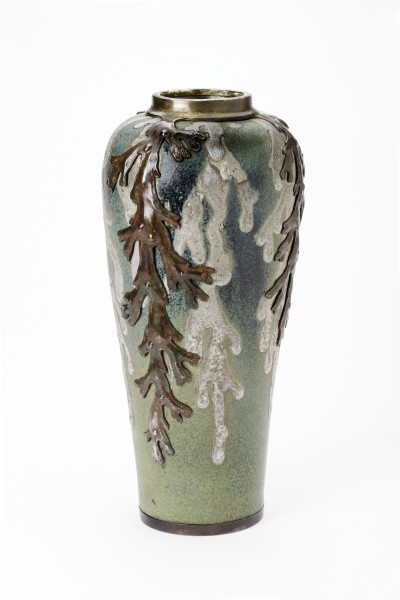 Vase mit Algendekor (Grassi Museum für Angewandte Kunst CC BY-NC-SA)