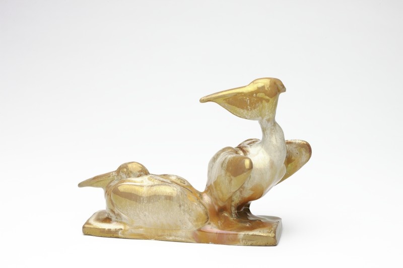 Zwei Pelikane (Grassi Museum für Angewandte Kunst CC BY-NC-SA)