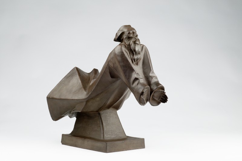 „Schwebender Gottvater“ (auch: „Schwebender Mann“) (Grassi Museum für Angewandte Kunst CC BY-NC-SA)