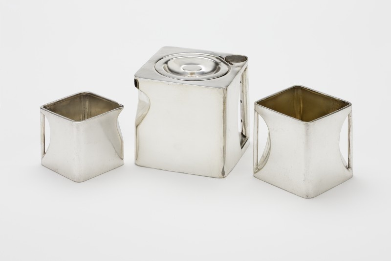 Kaffee- und Teeservice „The Cube“ (Grassi Museum für Angewandte Kunst CC BY-NC-SA)