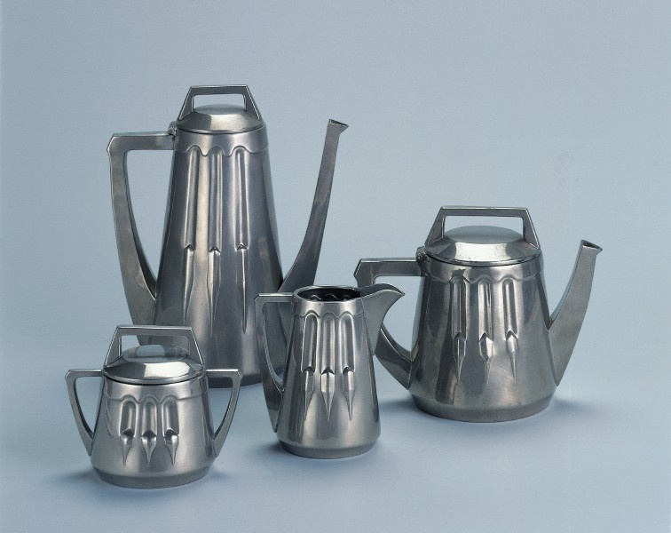 Kaffee- und Teeservice (Modell 1950) (Grassi Museum für Angewandte Kunst CC BY-NC-SA)
