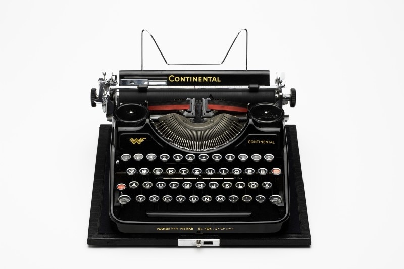 Schreibmaschine „Continental“ (GRASSI Museum für Angewandte Kunst CC BY-NC-SA)