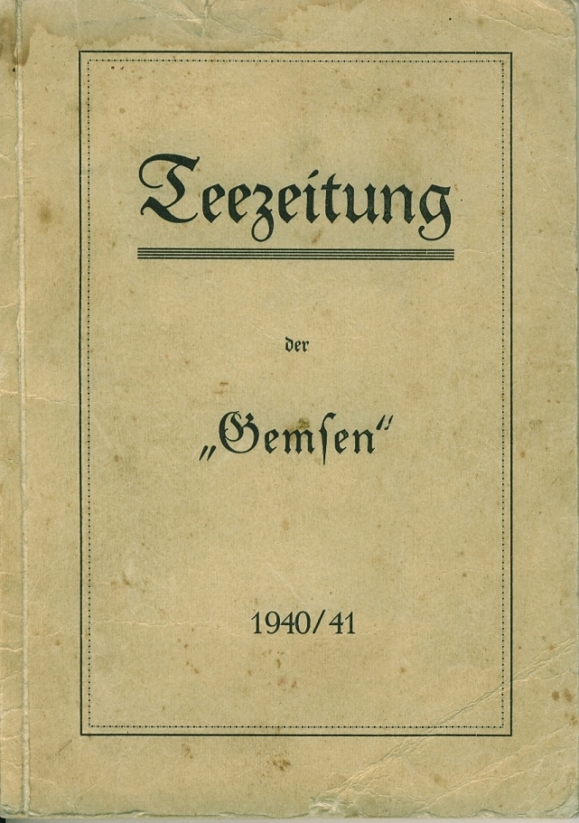 Teezeitung der "Gemsen" (Museum Niesky CC BY-NC-SA)