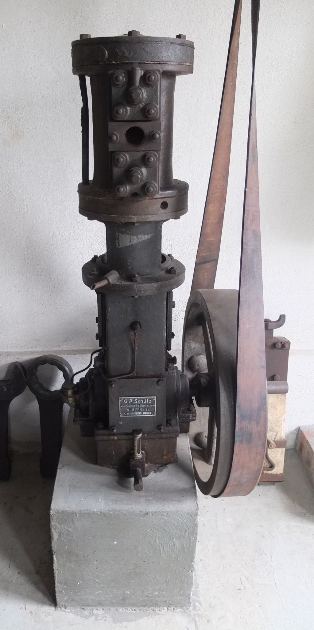 Kompressor (Museum Steinarbeiterhaus Hohburg CC BY-NC-SA)