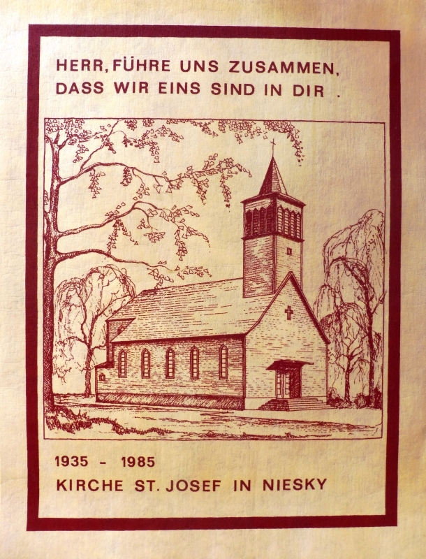 Kirche St. Josef in Niesky (Museum Niesky CC BY-NC-ND)