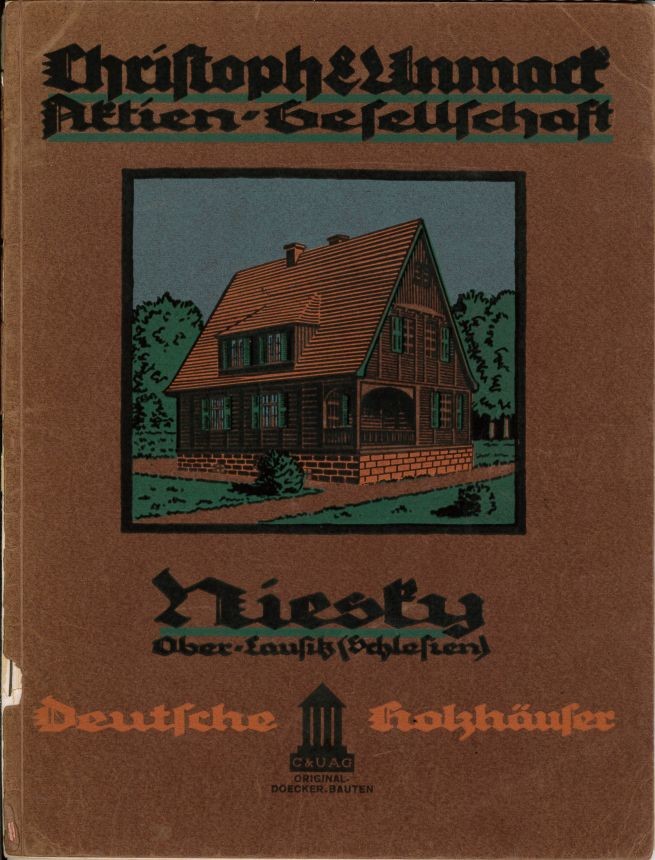 Deutsche Holzhäuser, Katalog 22 (Museum Niesky Forum Konrad-Wachsmann-Haus CC BY-NC-SA)