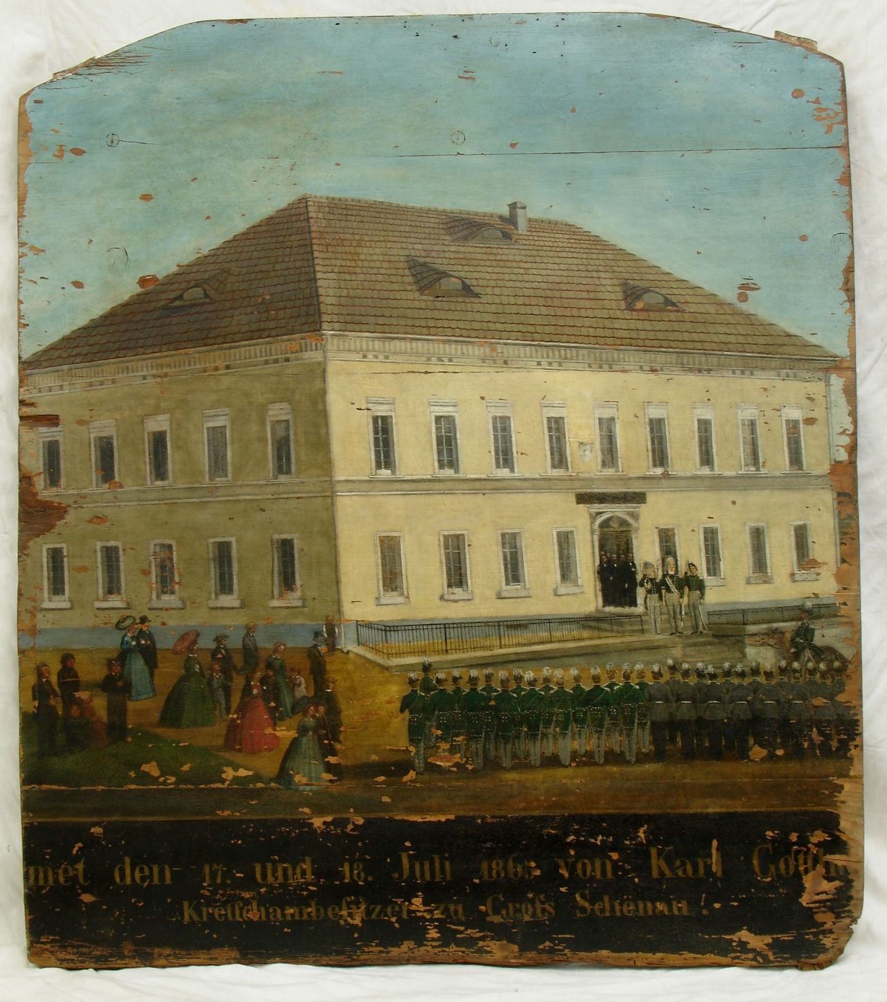 Den 17. und 18. Juli 1865 (Deutsches Damast- und Frottiermuseum CC BY-NC-SA)