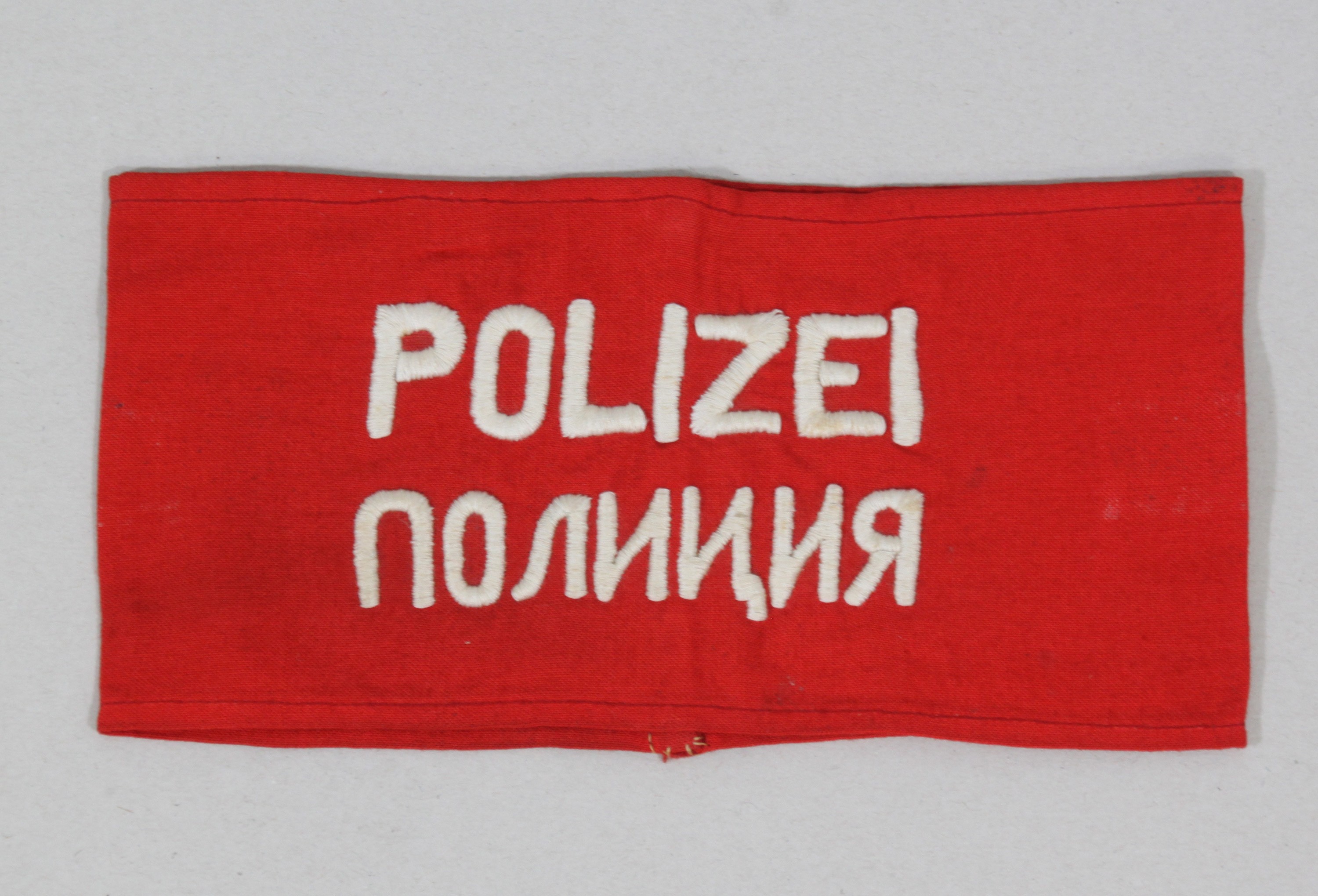 Armbinde "Polizei" (Polizeidirektion Dresden RR-F)