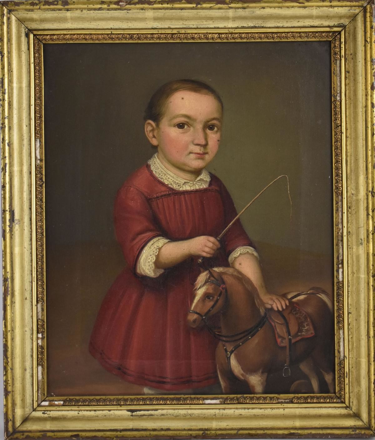 Kinderporträt (Deutsches Damast- und Frottiermuseum CC BY-NC-ND)