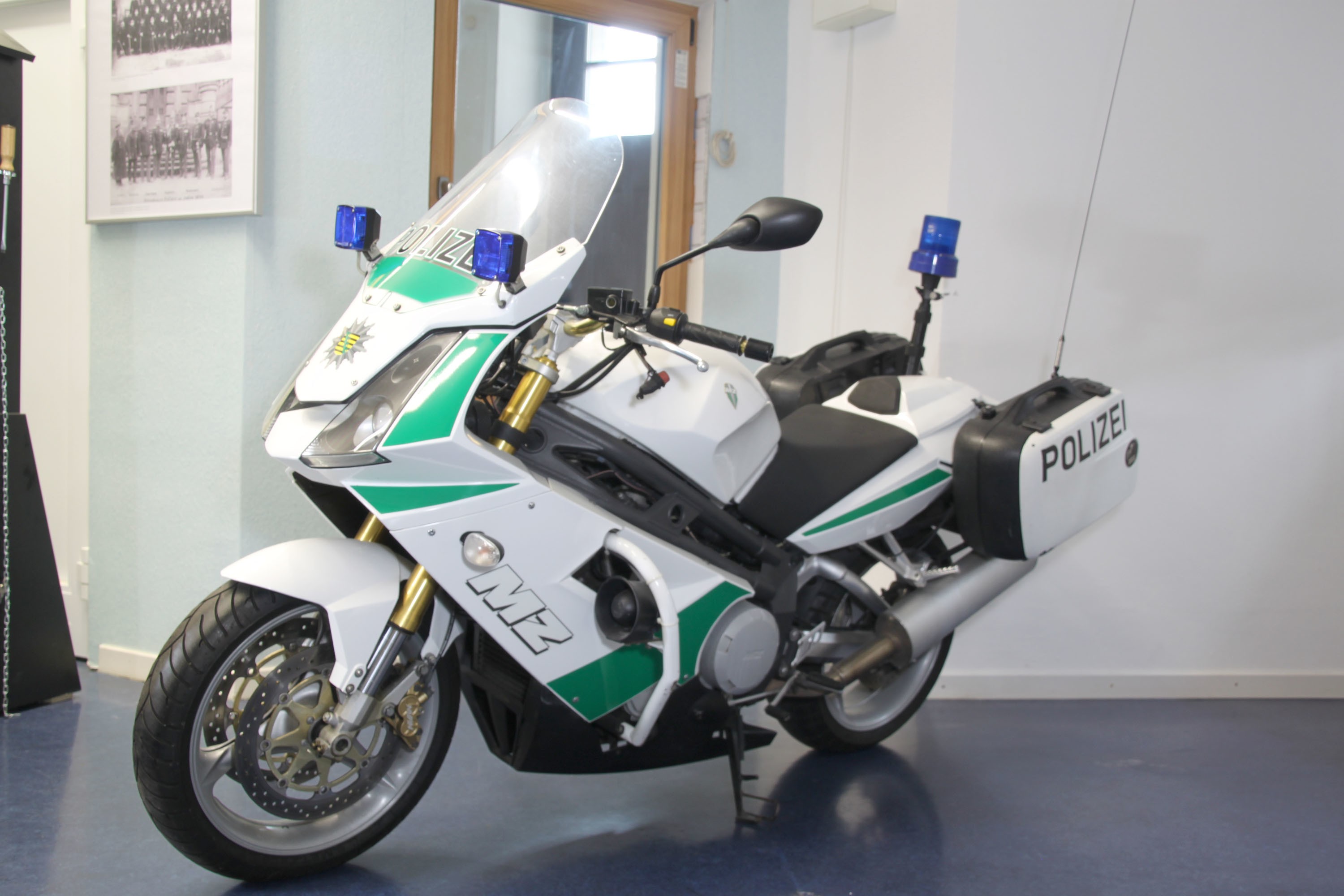 Motorrad "MZ 1000 ST" (Polizeidirektion Dresden RR-F)