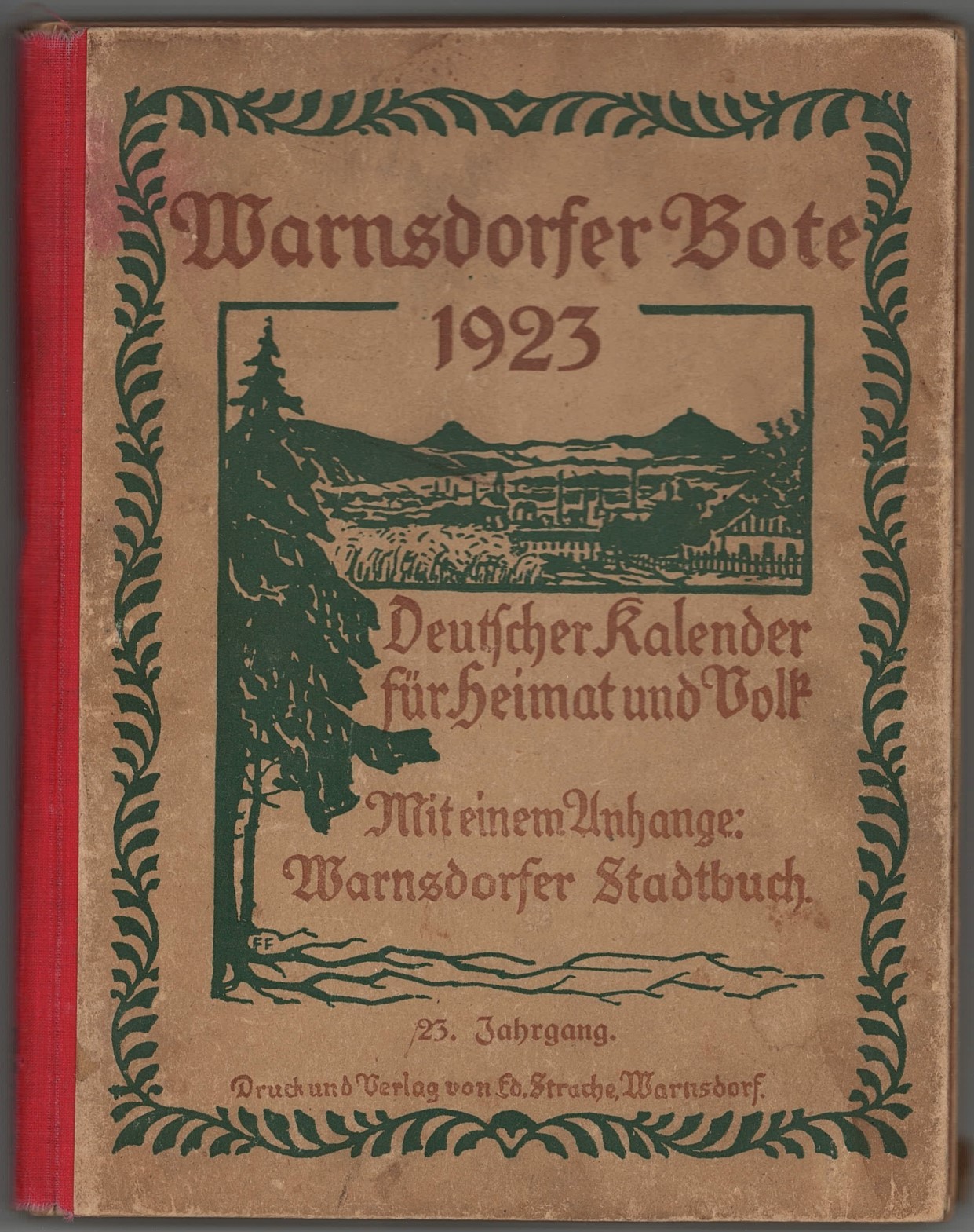 Warnsdorfer Bote (Deutsches Damast- und Frottiermuseum CC BY-NC-ND)