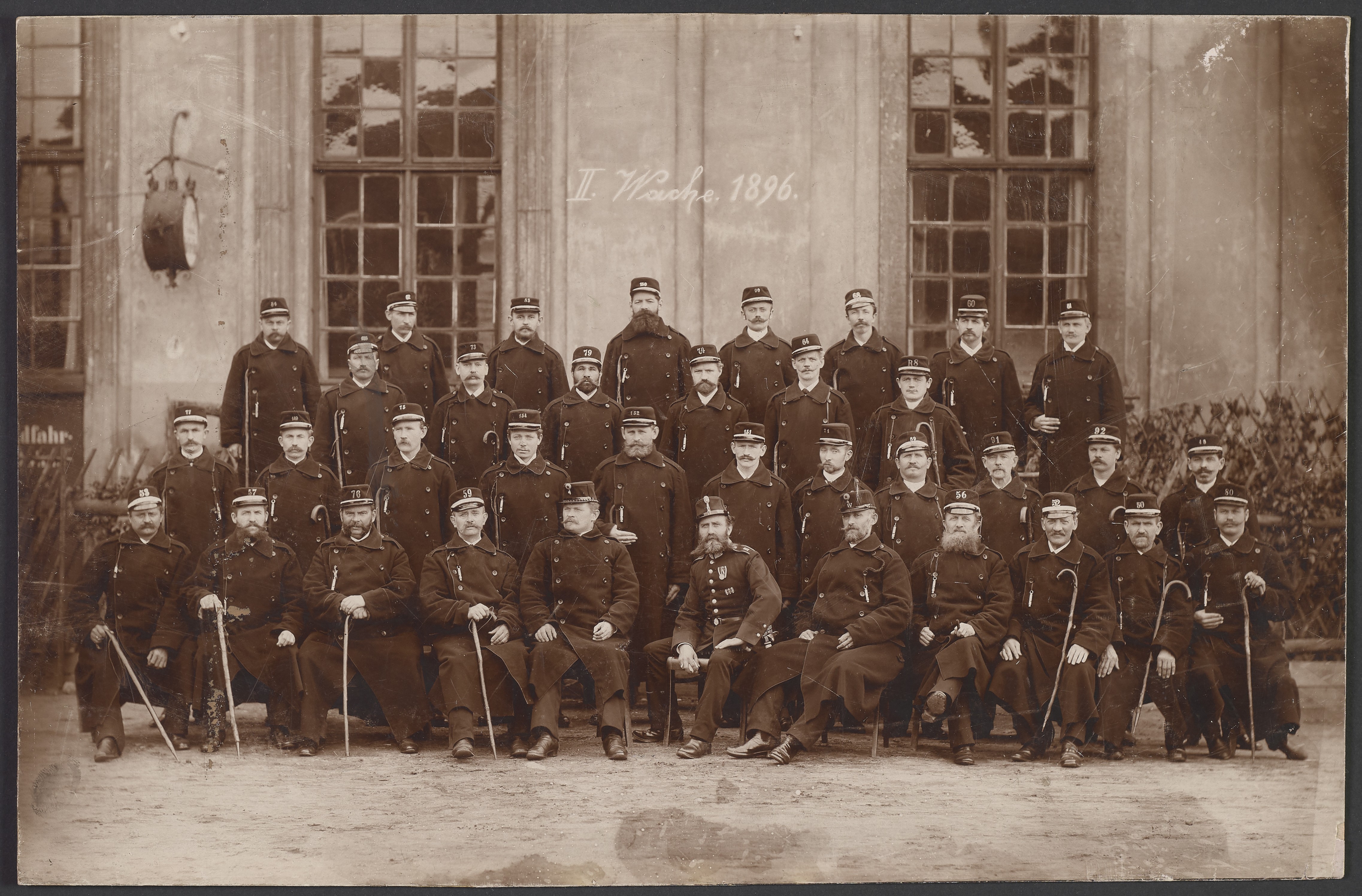 Lehrtafel "2. Wache des Dresdner Nachtwachtkorps 1896" (Polizeidirektion Dresden RR-F)