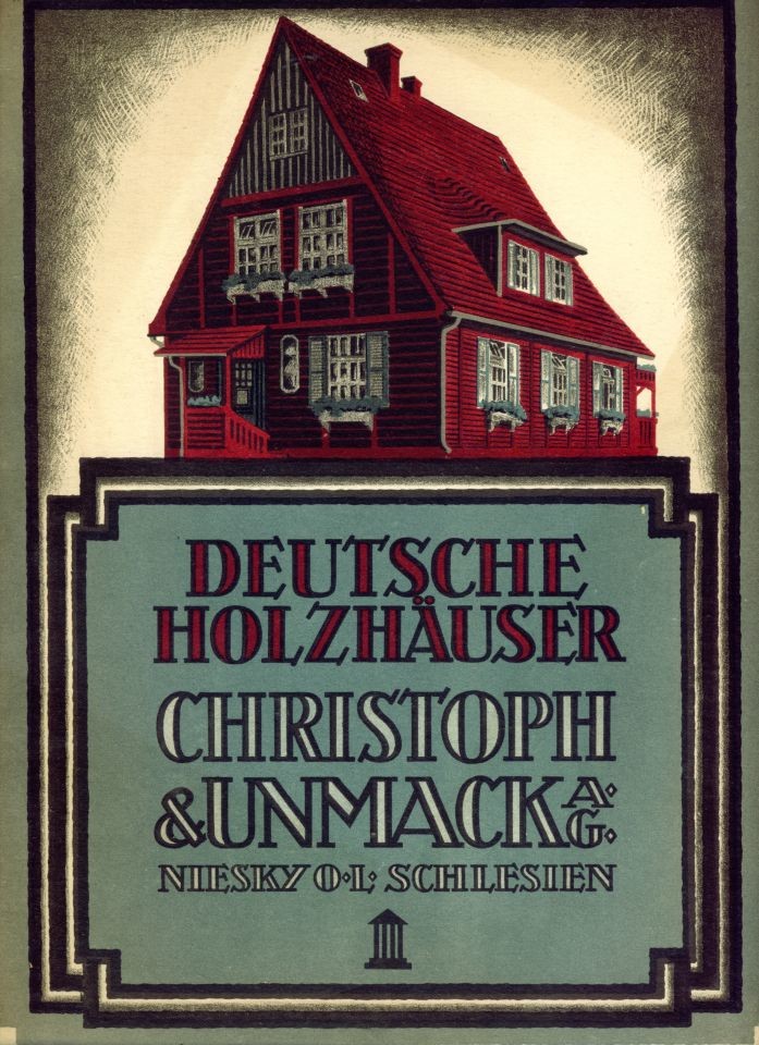Katalog 23, Deutsche Holzhäuser (Museum Niesky Forum Konrad-Wachsmann-Haus CC BY-NC-ND)