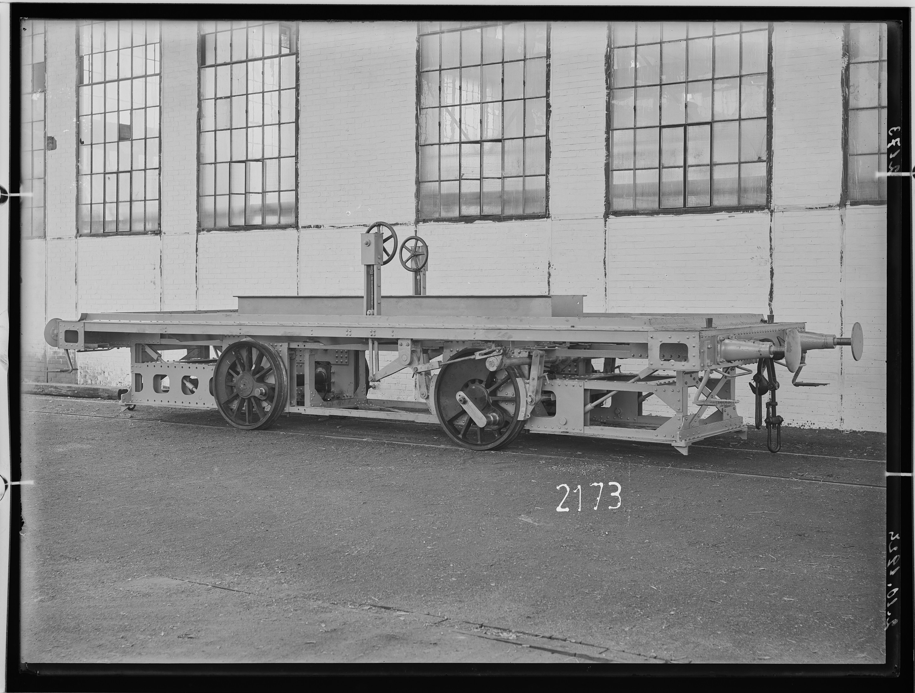 Fotografie: Werks-Diesellokomotiven für Maschinenbau Görlitz, 1922 (Schenkung der Bombardier Transportation, Werk Görlitz | Eigentum/Sammlung der Verkehrsmuseums Dresden gGmbH CC BY-NC-SA)