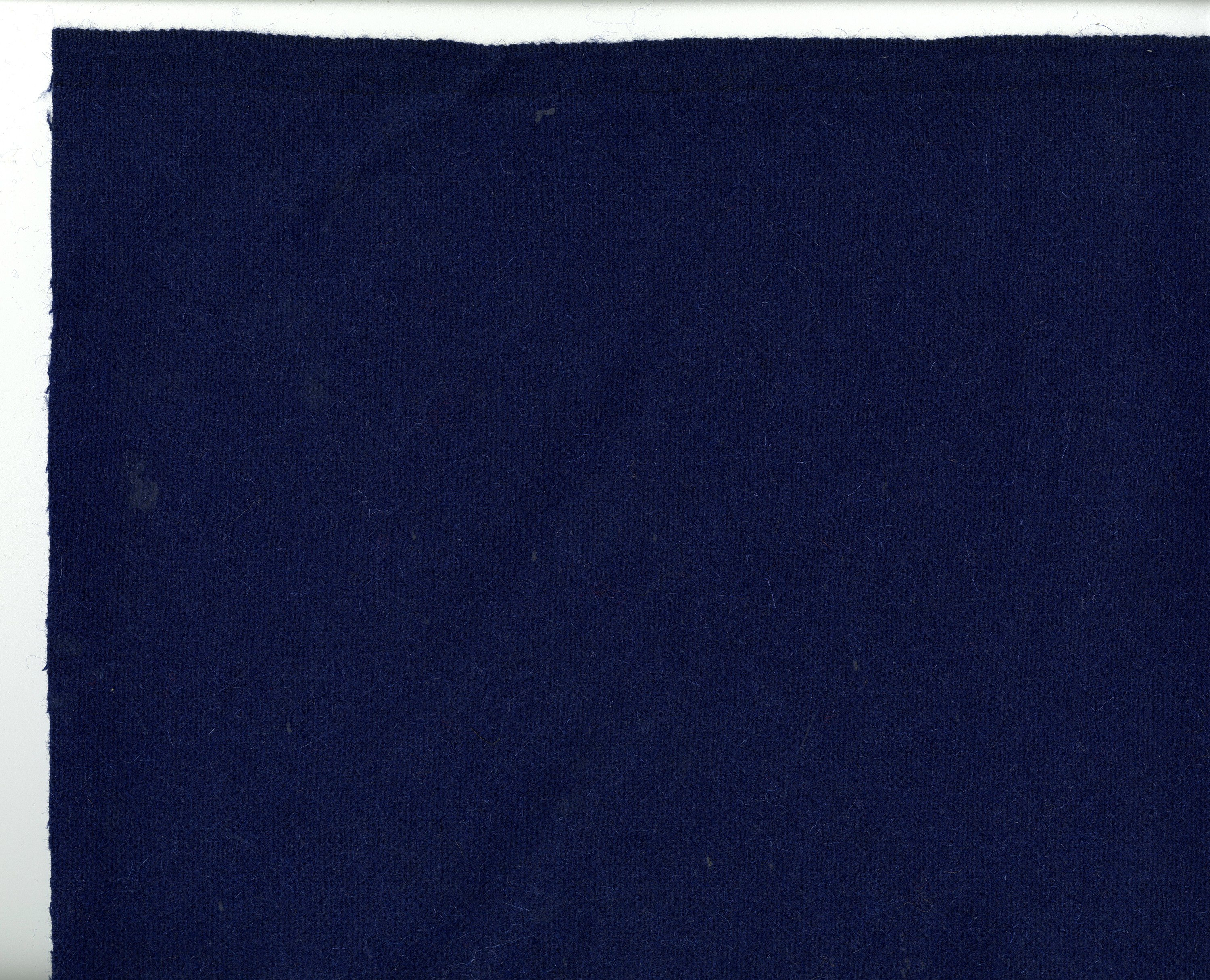 Stoffprobe: Streichgarn-Doppelgewebe, blau (Tuchfabrik Gebr. Pfau RR-R)