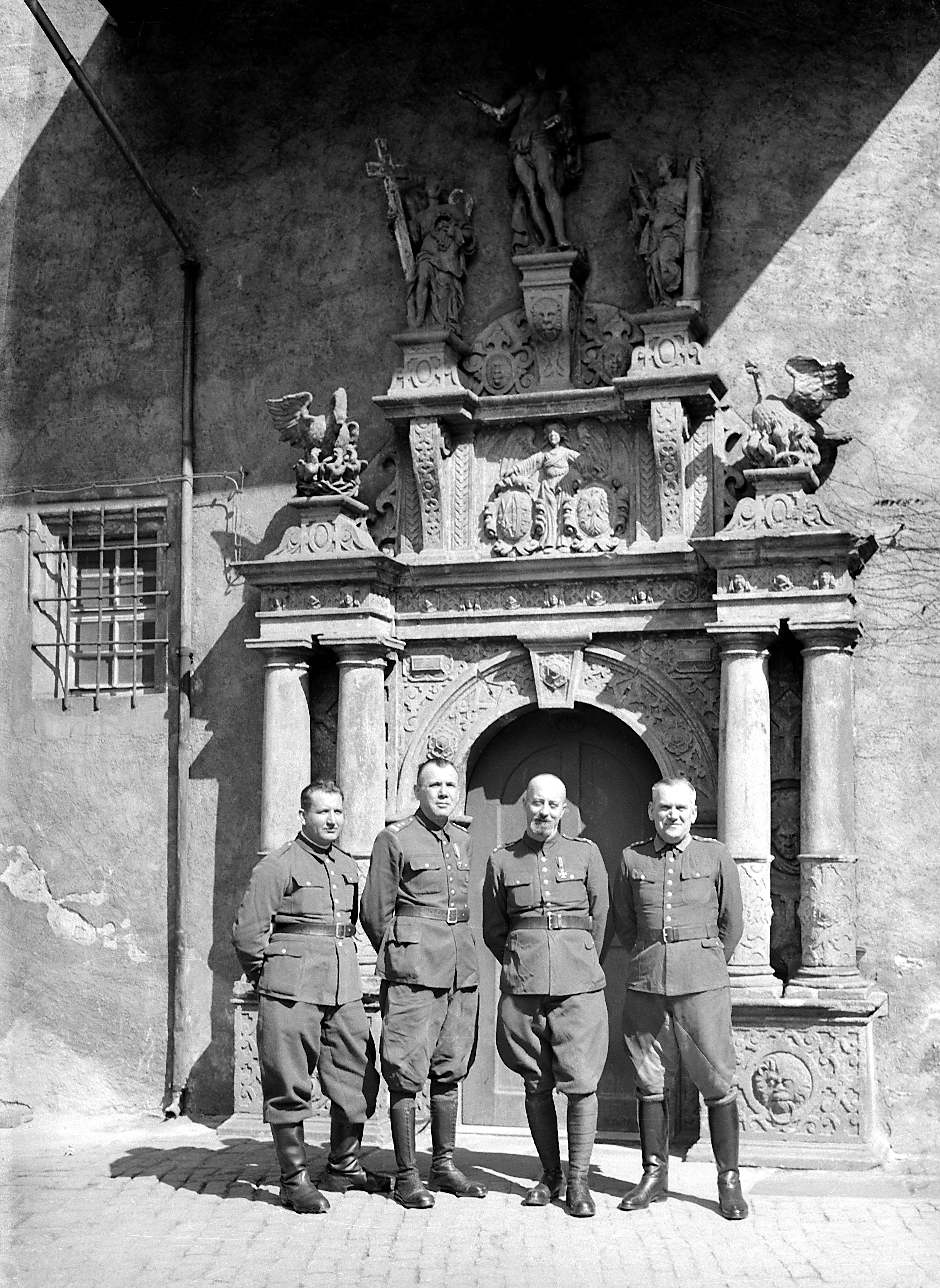 Vier hohe polnische Offiziere (SBG gGmbH CC BY-NC-SA)