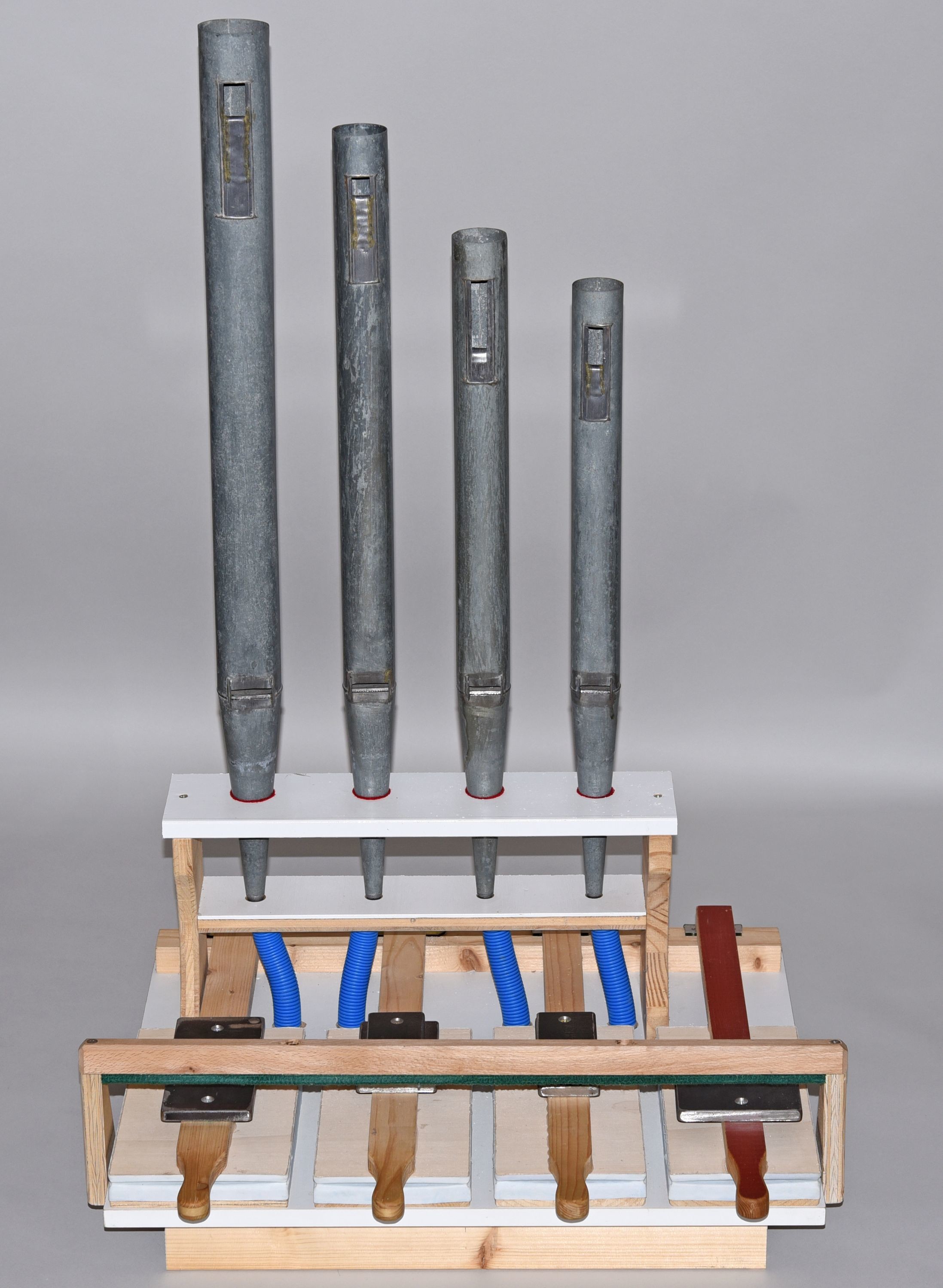 Orgelmodell (Gottfried-Silbermann-Museum CC BY-NC-SA)