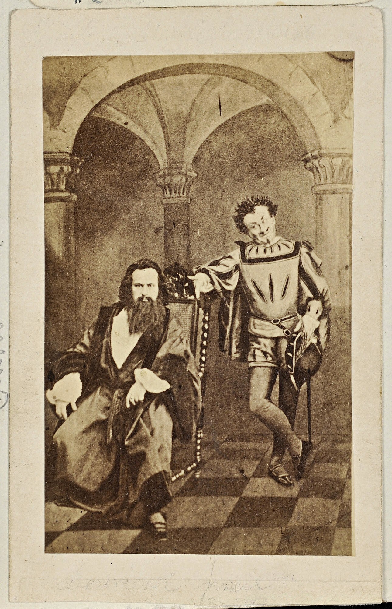 Tafel 318, Bild 8, E.[mil Devrient und Anton August Ferdinand] Dessoir (Stadtmuseum Dresden CC BY-NC-ND)