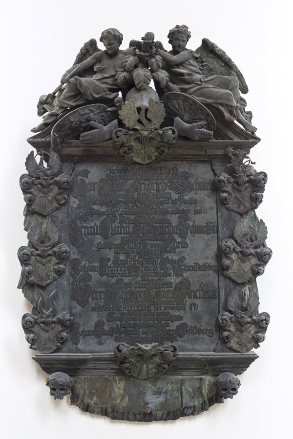 Inschriftenepitaph Schmeiss von Ehrenpreissberg (Städtische Museen Zittau RR-R)