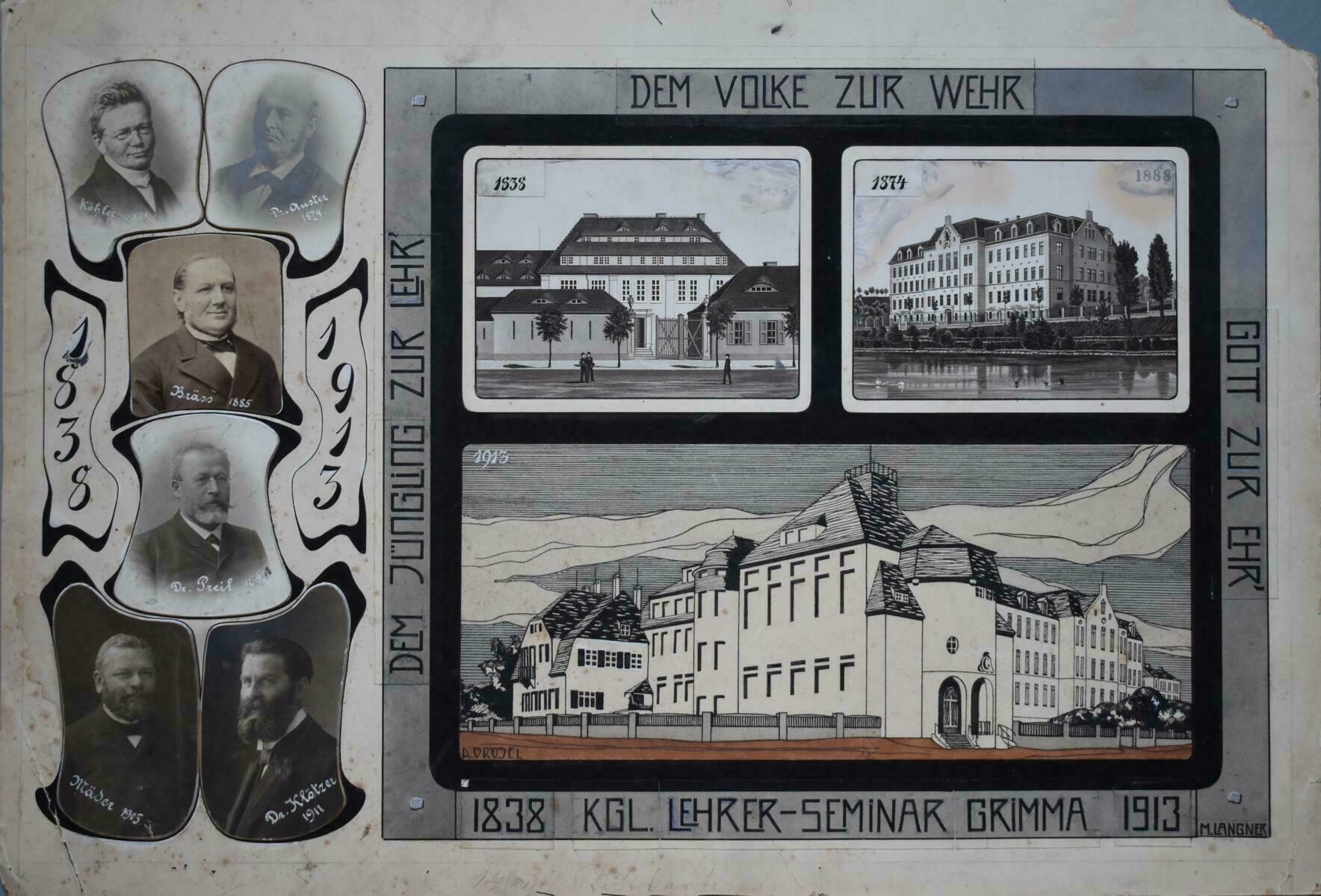 75 Jahre Lehrerseminar Grimma (Kreismuseum Grimma RR-F)