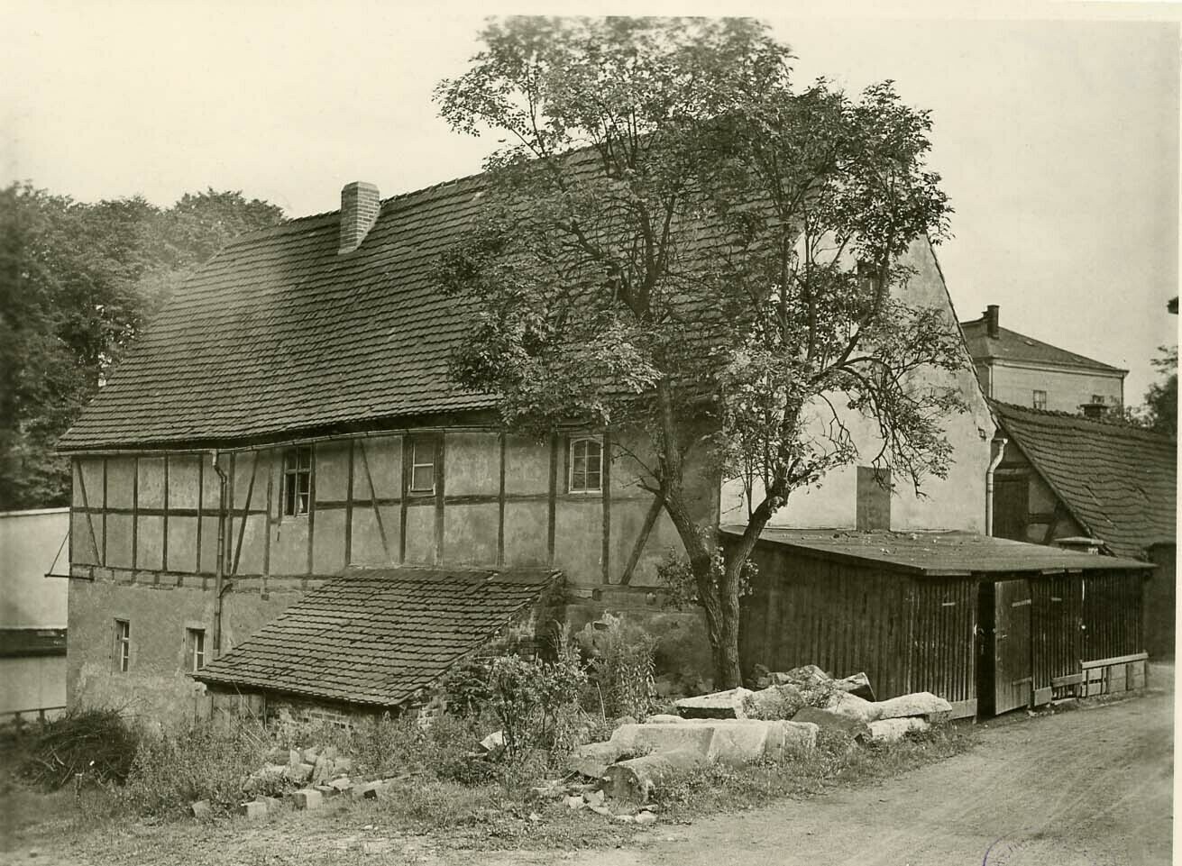 Alte Malzmühle in Grimma (Kreismuseum Grimma RR-F)