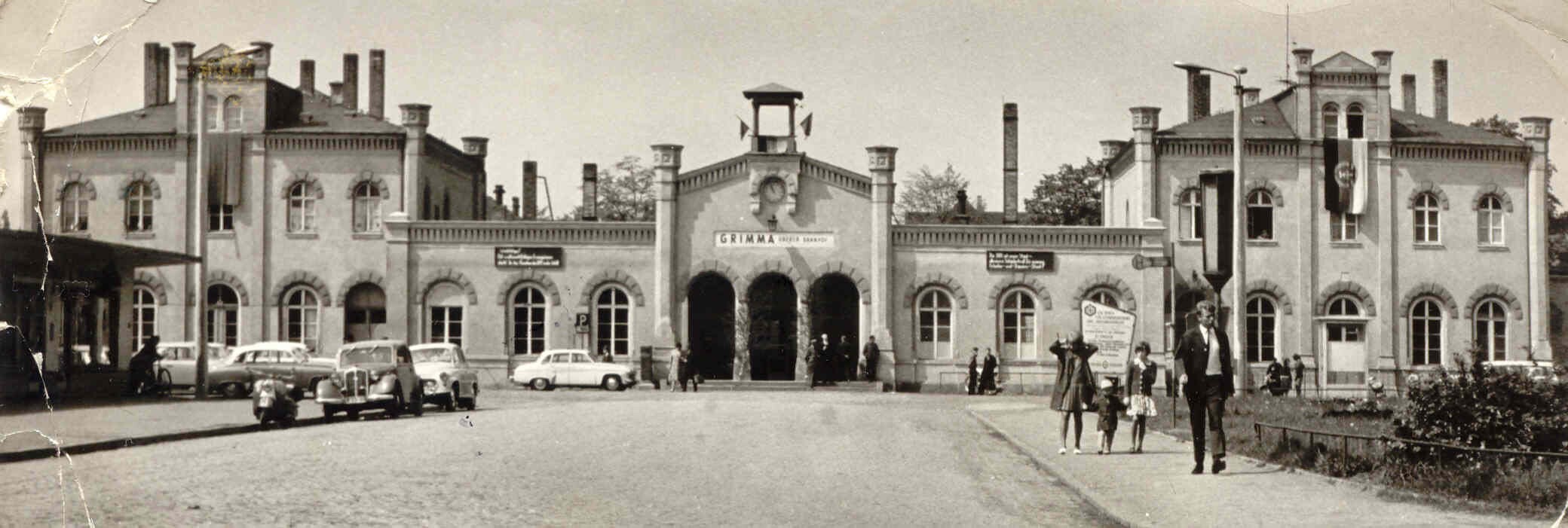 Bahnhof Grimma (Kreismuseum Grimma RR-F)