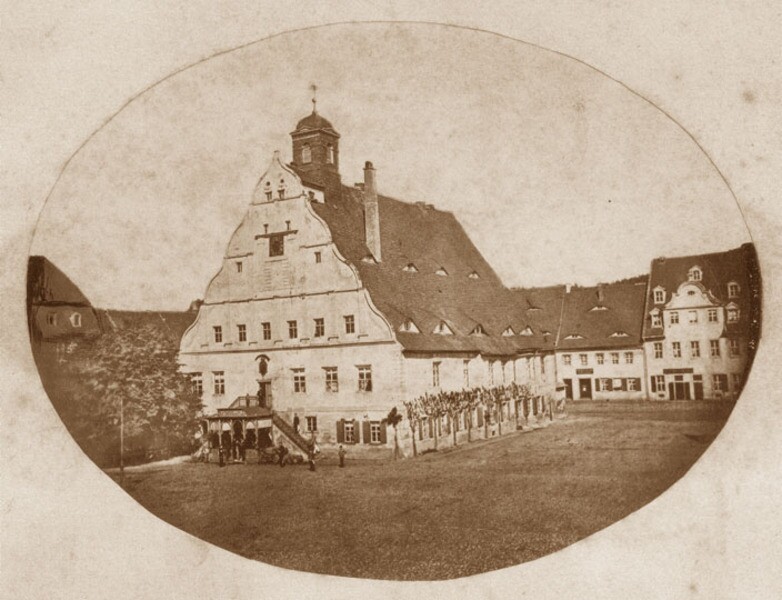 Das Rathaus in Grimma (Kreismuseum Grimma RR-F)
