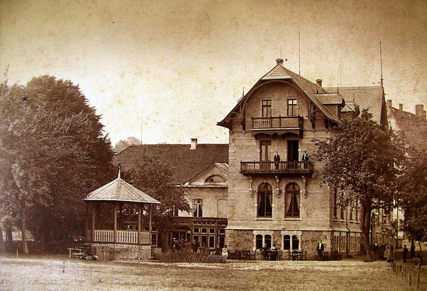 Das Schützenhaus in Grimma (Kreismuseum Grimma RR-F)