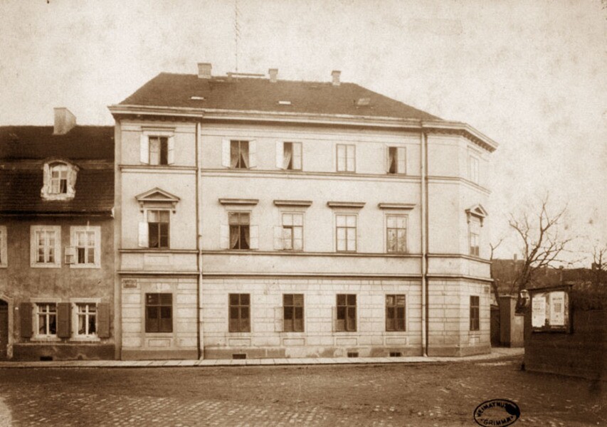 Die ehemalige Töchterschule in Grimma (Kreismuseum Grimma RR-F)