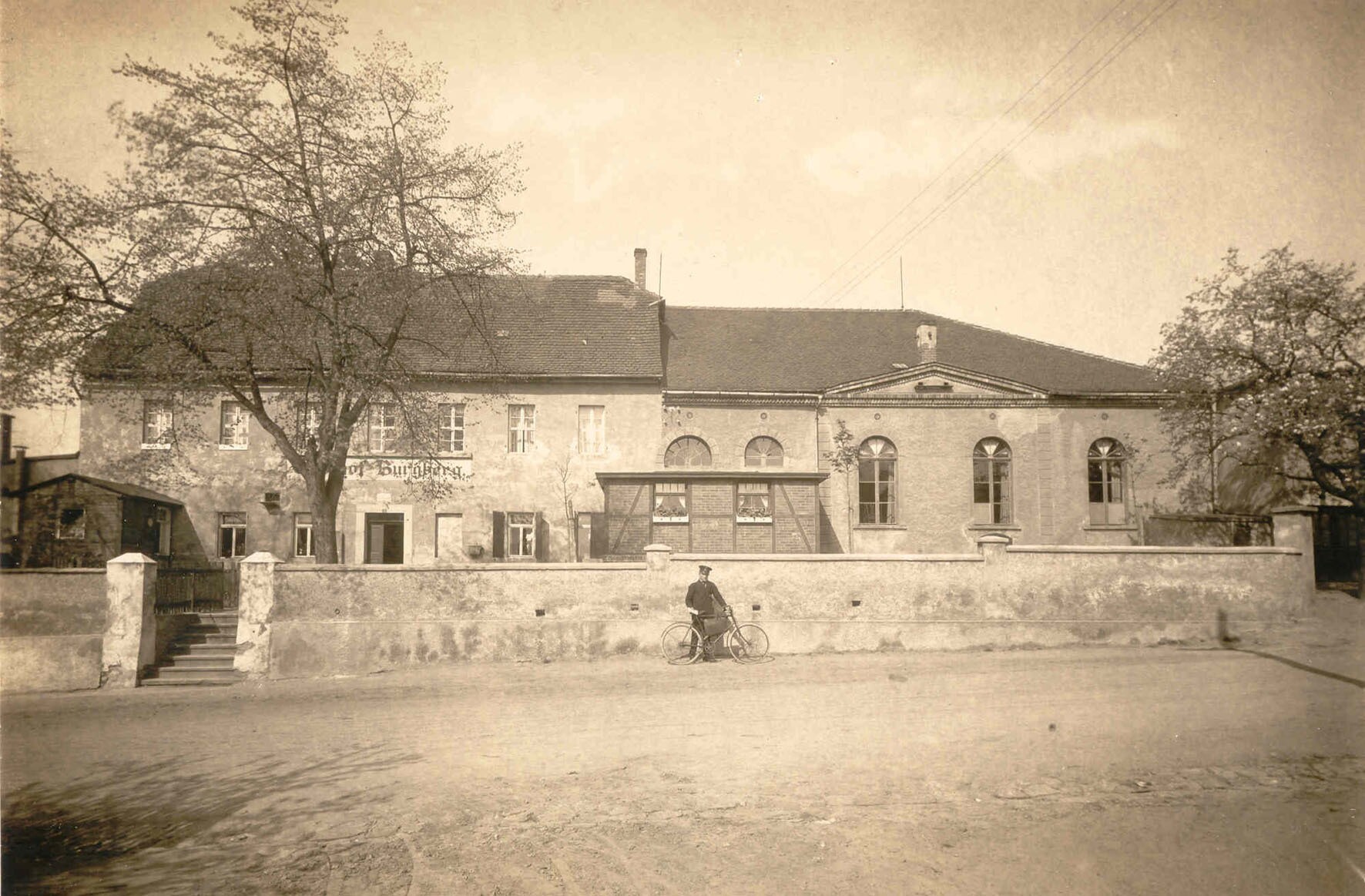 Gasthof Burgberg in Hohnstädt (Kreismuseum Grimma RR-F)