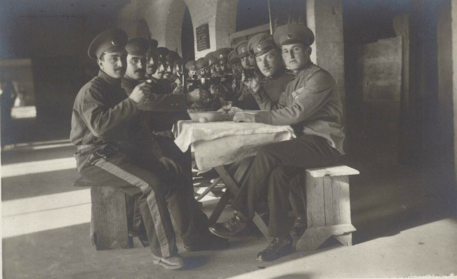 Kriegsgefangene in Golzern (Kreismuseum Grimma RR-F)