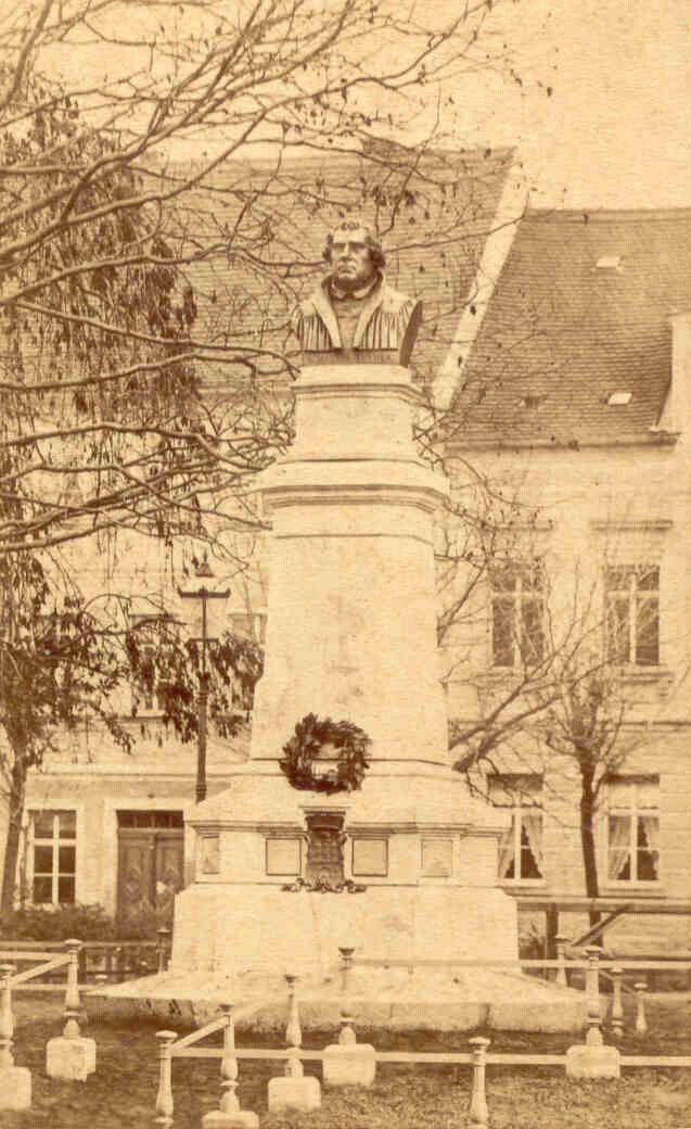 Lutherdenkmal in Grimma (Kreismuseum Grimma RR-F)
