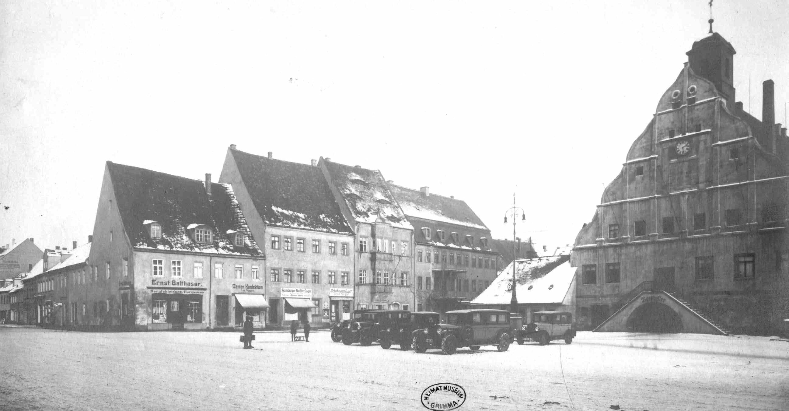 Marktplatz Grimma (Kreismuseum Grimma RR-F)