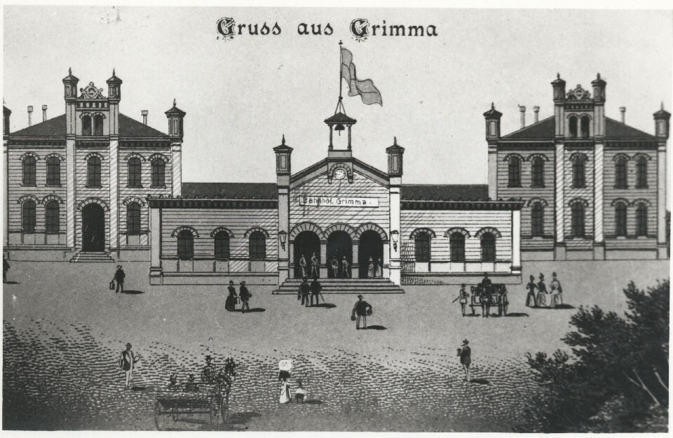 Oberer Bahnhof Grimma (Kreismuseum Grimma RR-F)