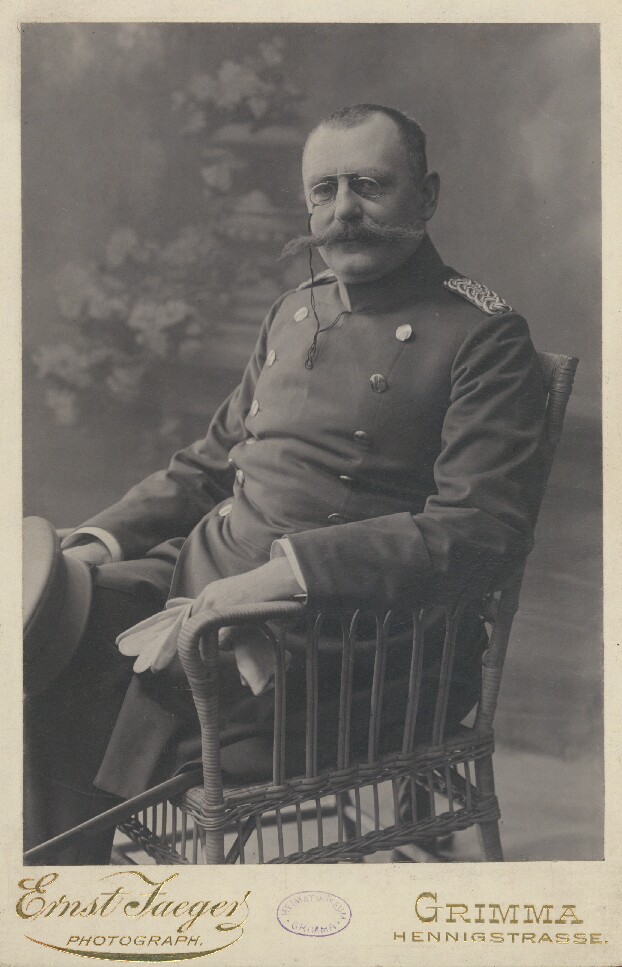 Oberstabsarzt Dr. Wilke (Kreismuseum Grimma RR-F)
