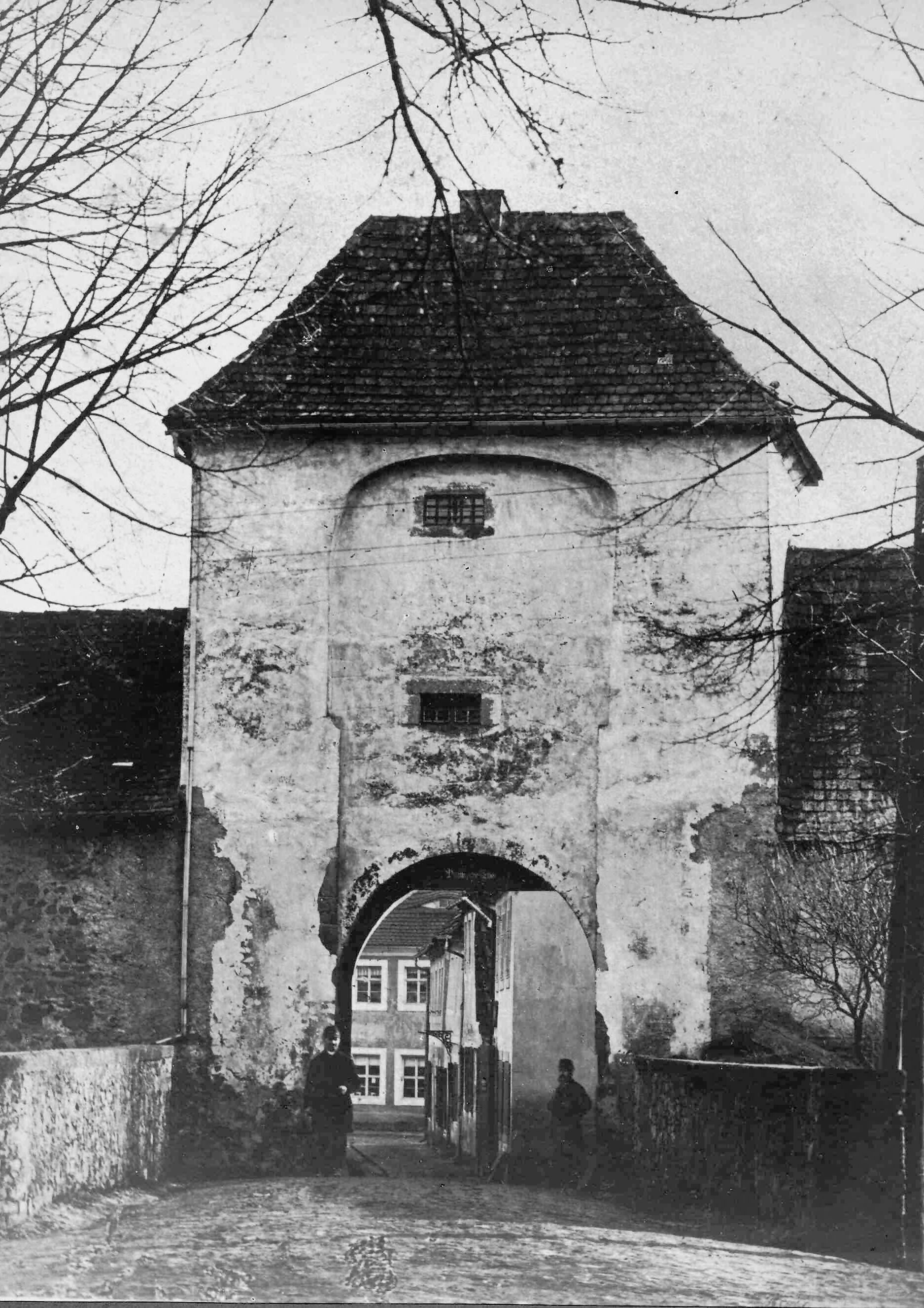 Pappisches Tor in Grimma (Kreismuseum Grimma RR-F)