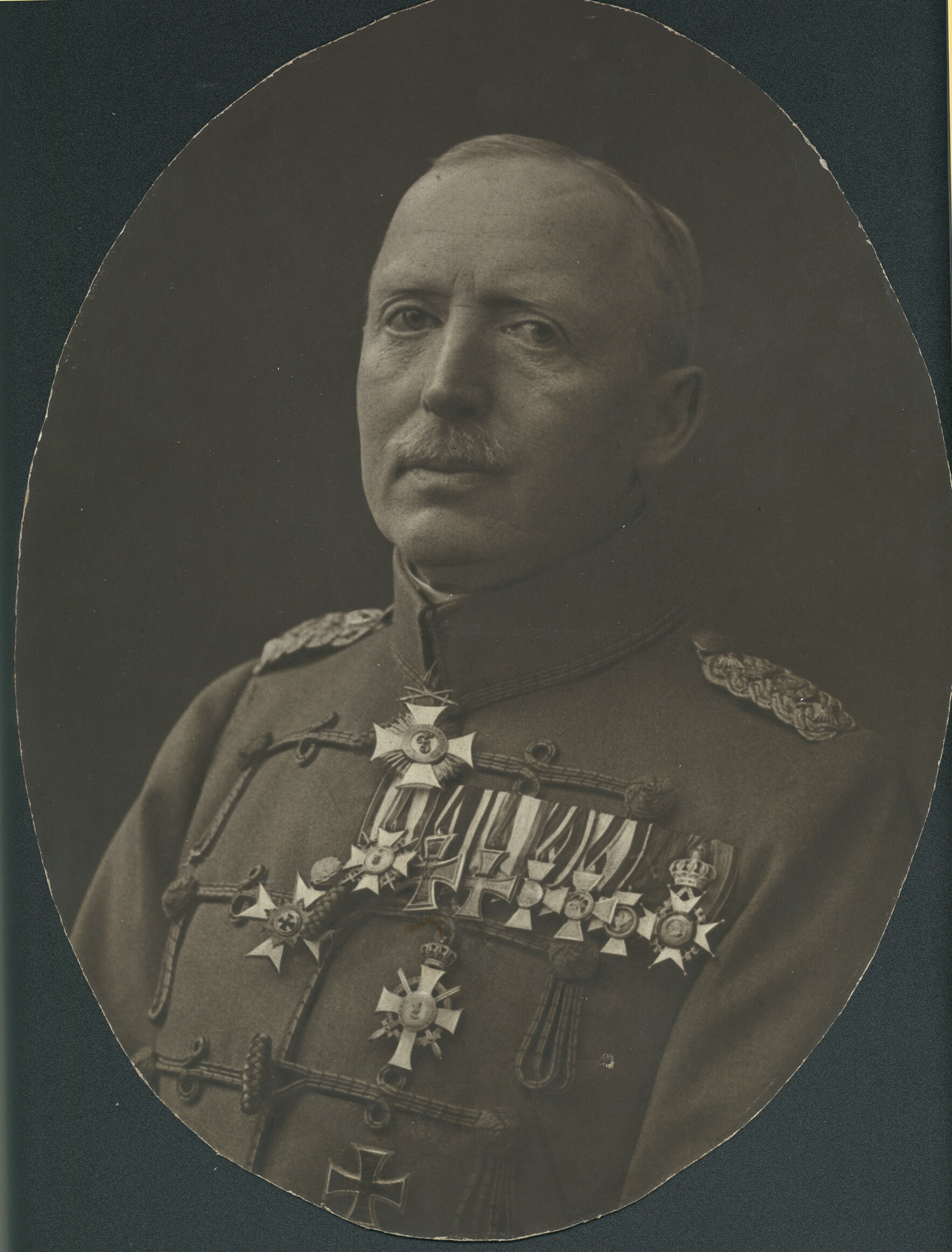 Porträt des Major Friedrich Bobsien (Kreismuseum Grimma RR-F)