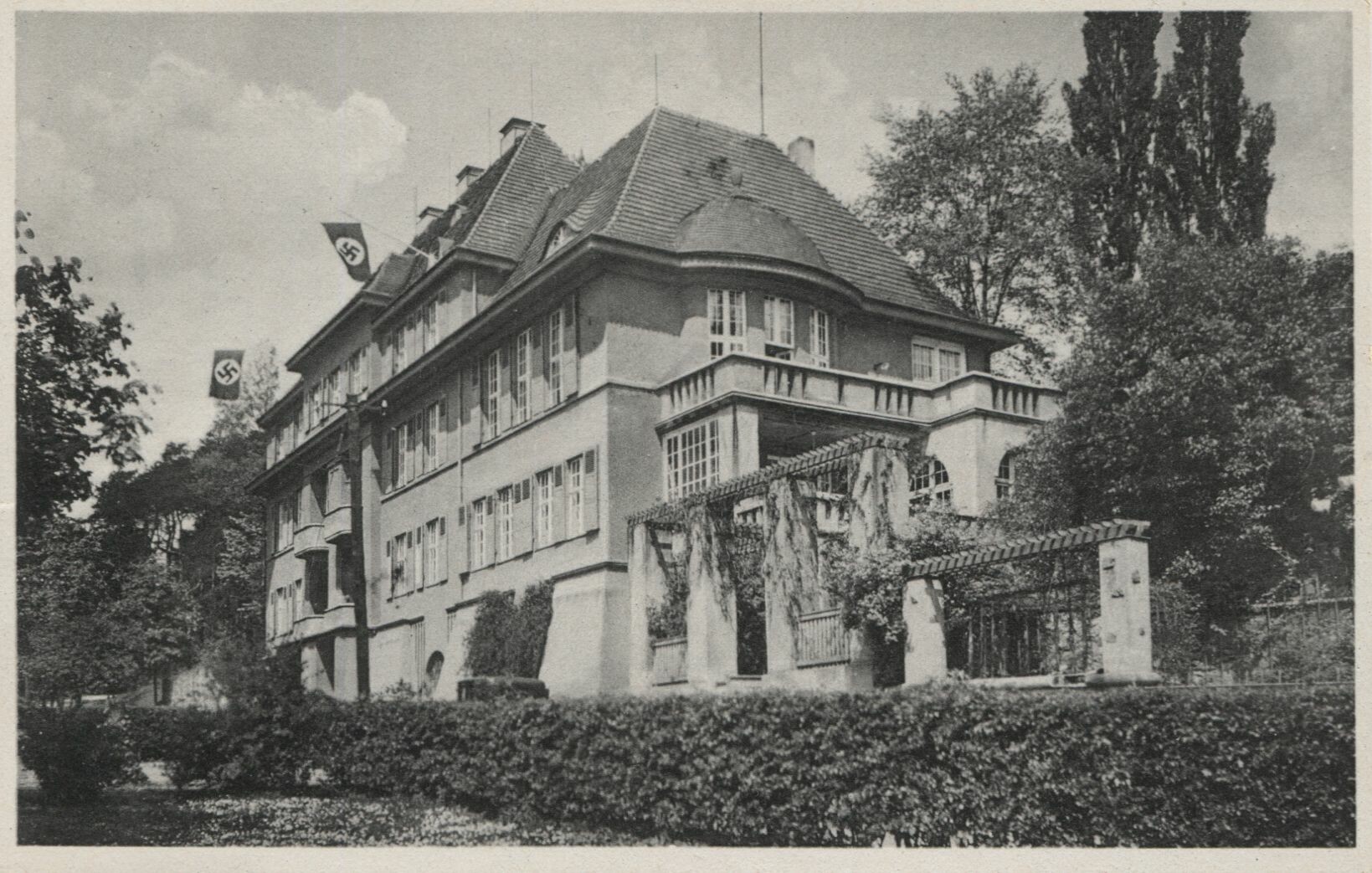 Postkarte: Coswig - Schloss Coswig (Karrasburg Museum Coswig CC BY-NC-SA)