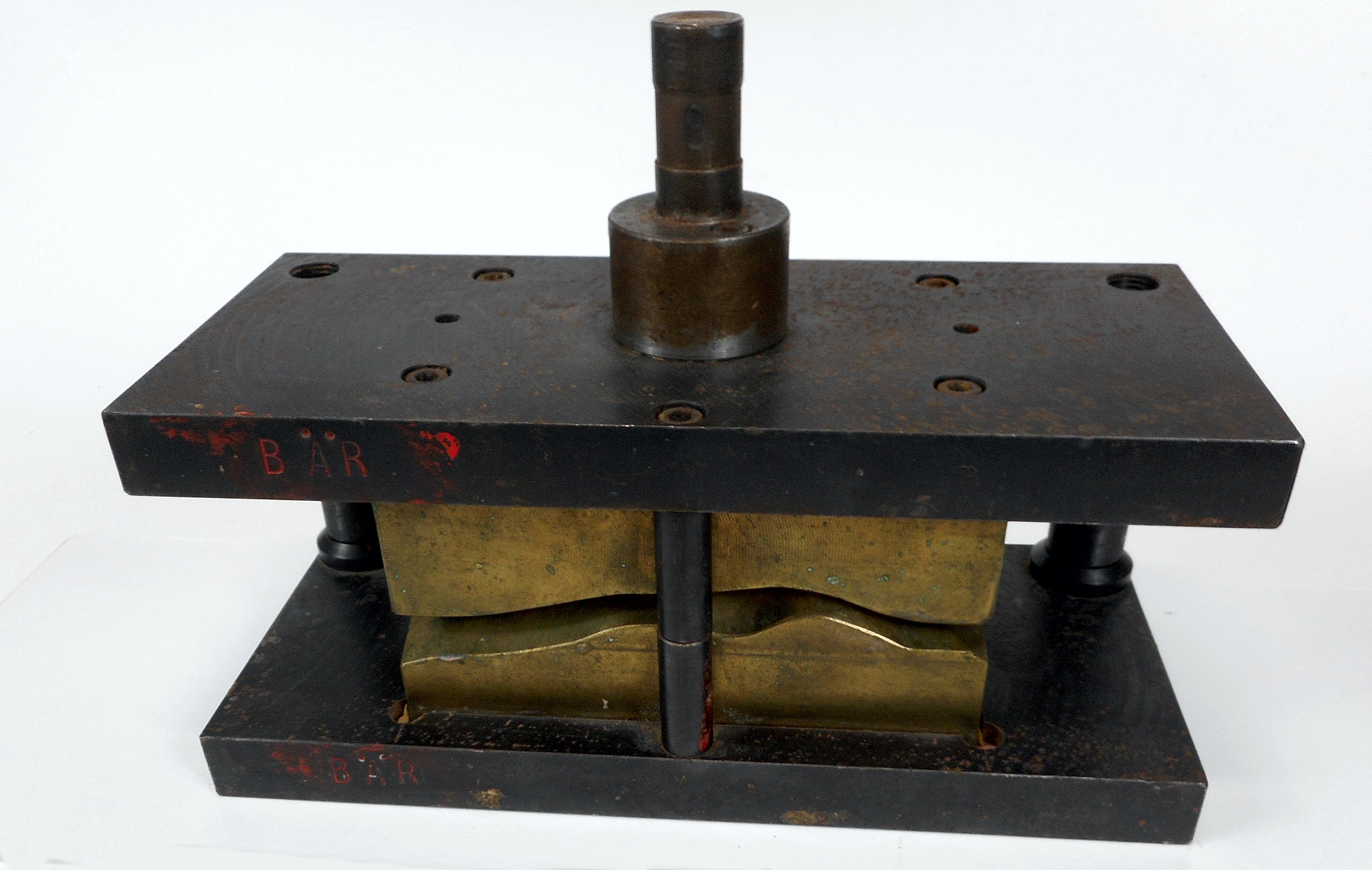 Seifenform-Stempelwerkzeug Bär-komplett (Stadtmuseum Döbeln CC BY-NC-SA)
