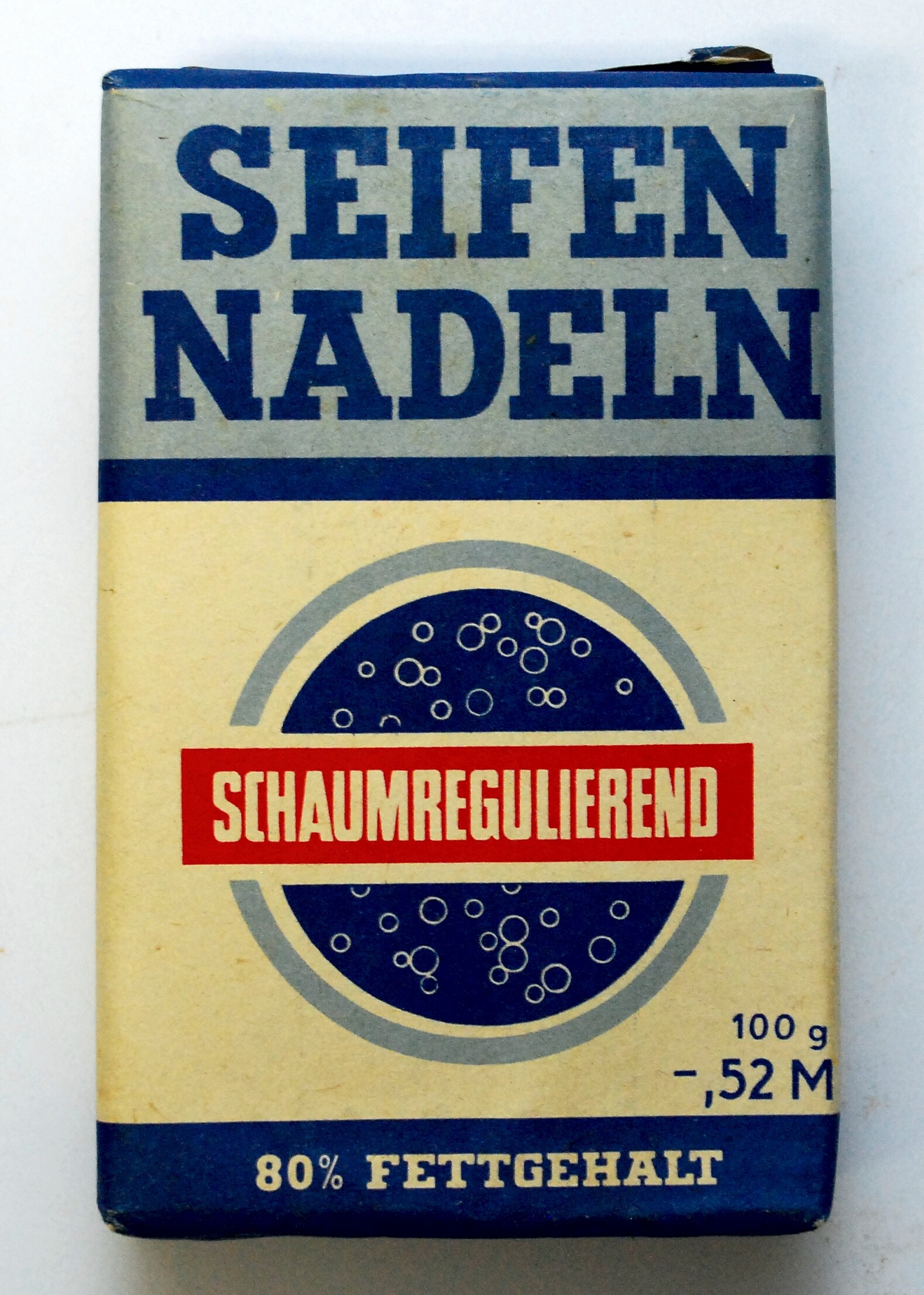 Seifennadeln - 100g (Stadtmuseum Döbeln CC BY-NC-SA)