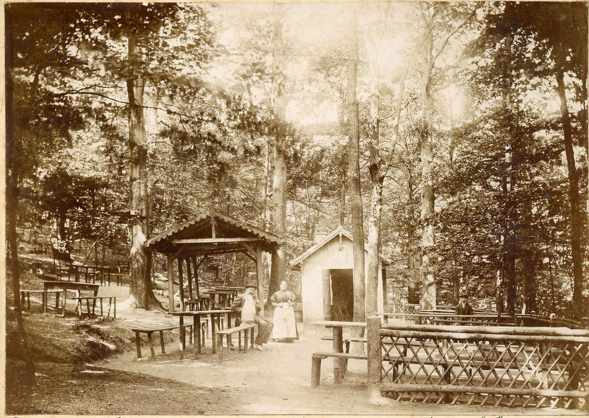 Waldschänke am Gesundbrunnen (Kreismuseum Grimma RR-F)