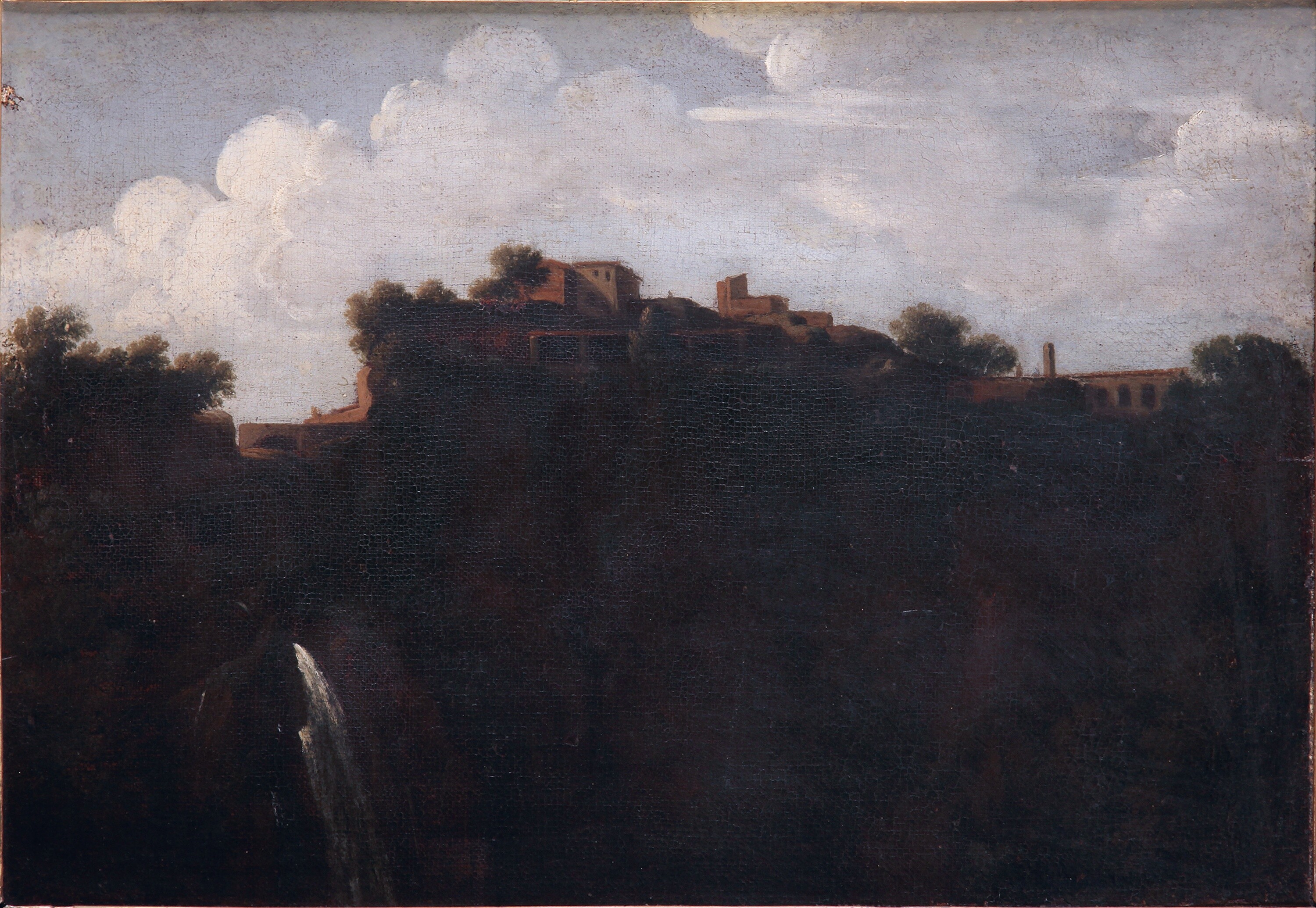 Gemälde: Landschaft bei Tivoli (Kulturhistorisches Museum Görlitz CC BY-NC-SA)