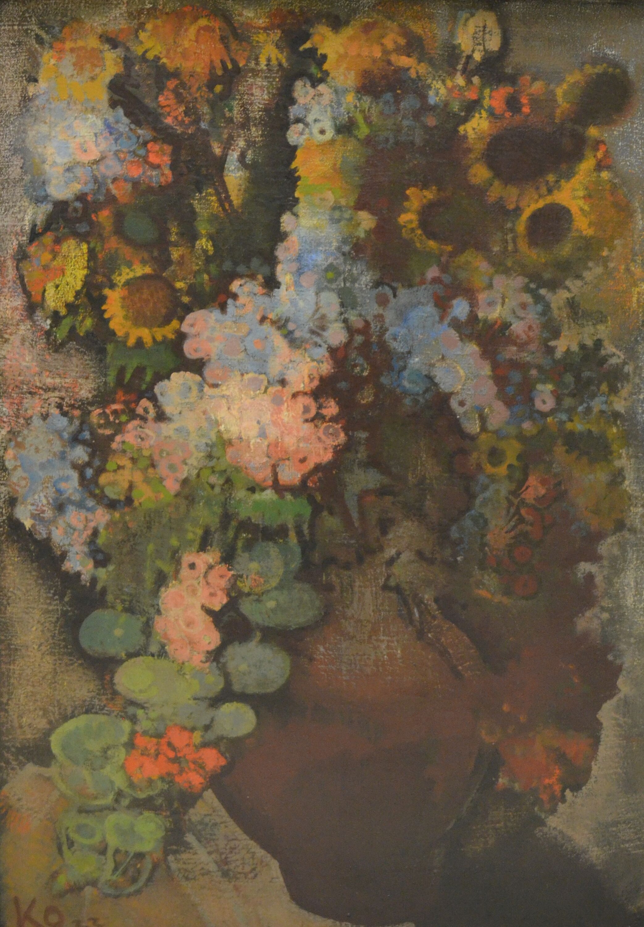 Gemälde: Sommerblumen (Kulturhistorisches Museum Görlitz CC BY-NC-SA)