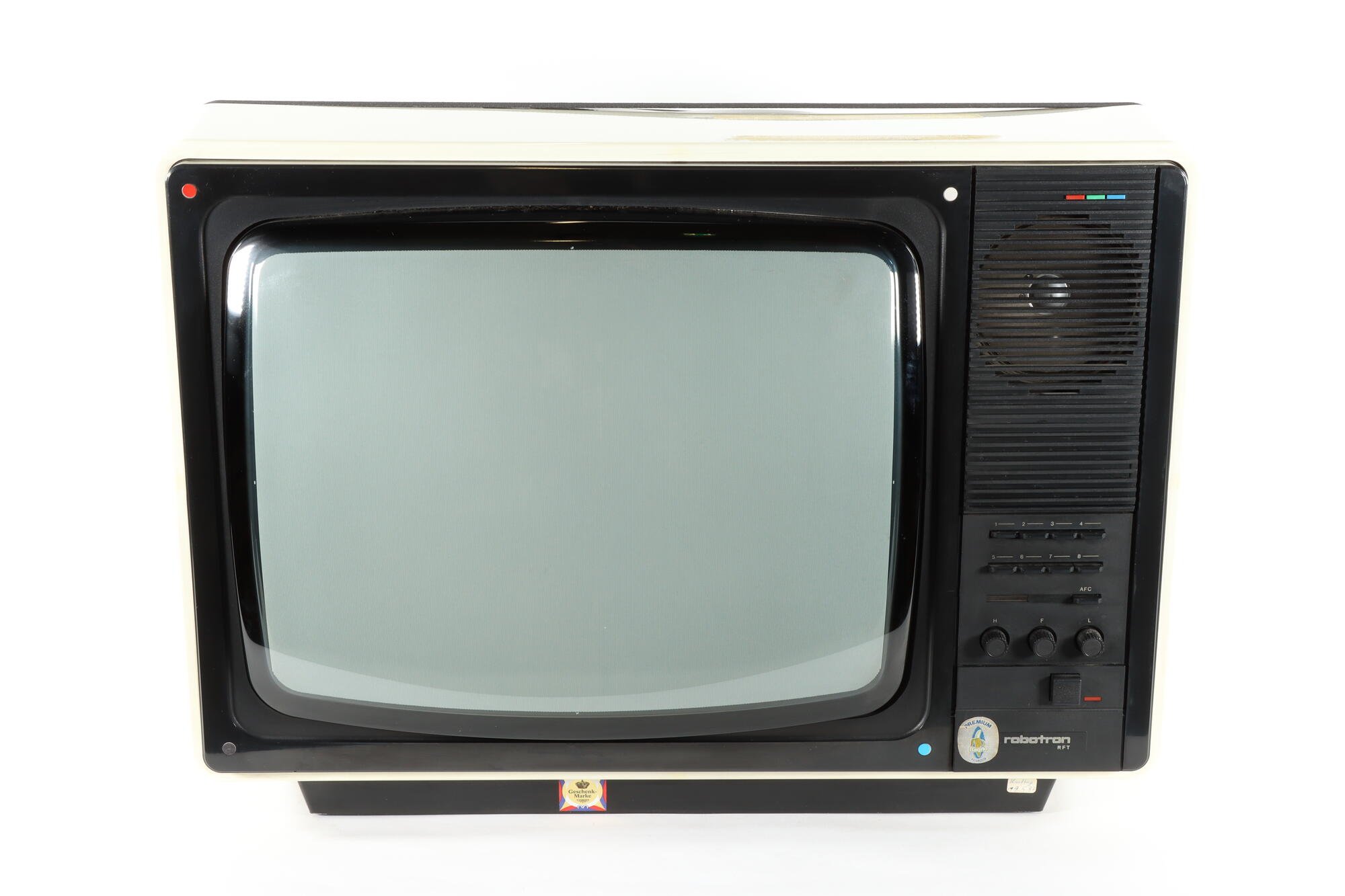 Fernseher, Front (Industriemuseum Chemnitz; Fotografin: Marion Kaiser CC BY-NC-SA)