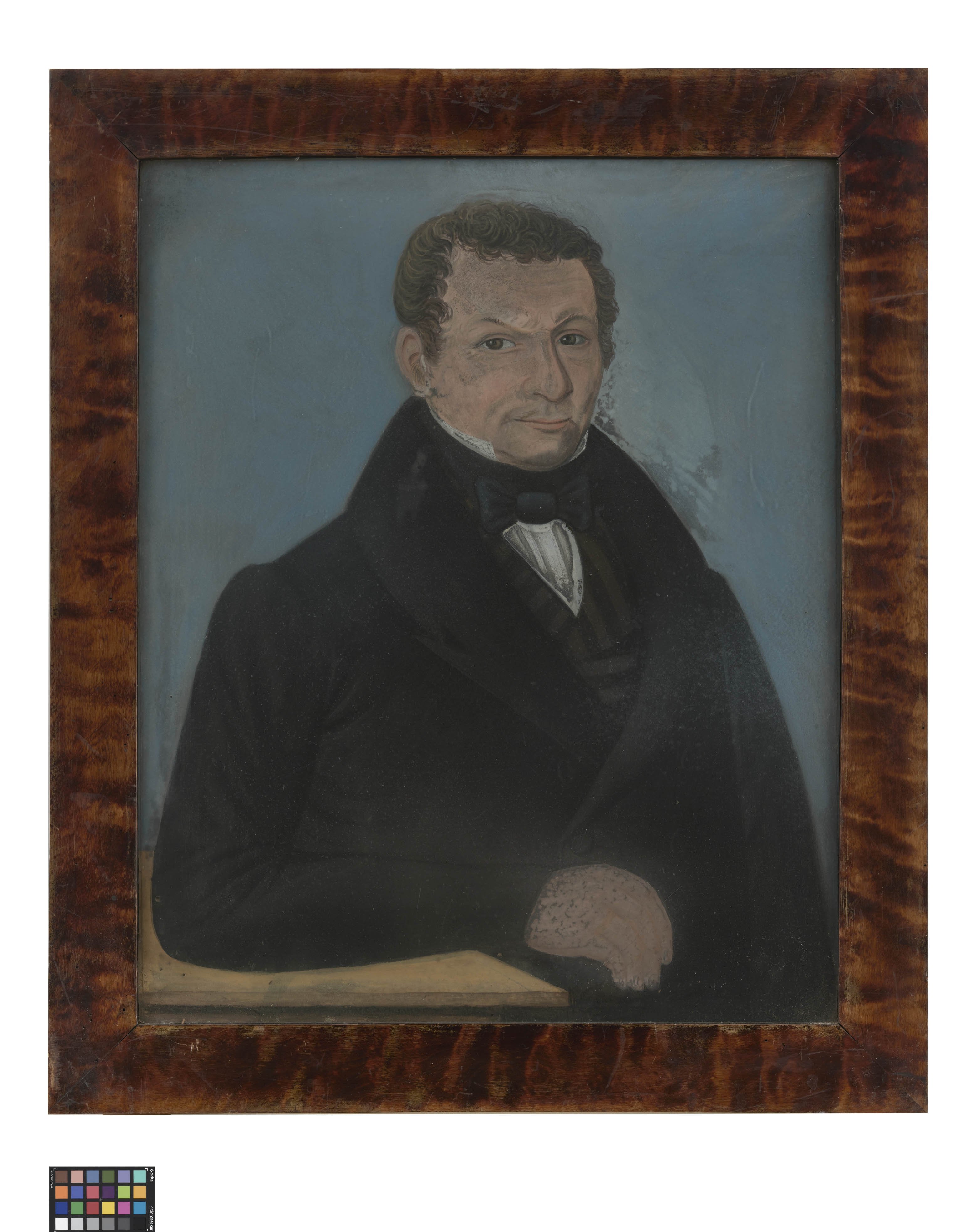 Pastellbild: Porträt des Weißgerbers Johann Adolph Müller aus Oschatz (Kreismuseum Grimma RR-F)