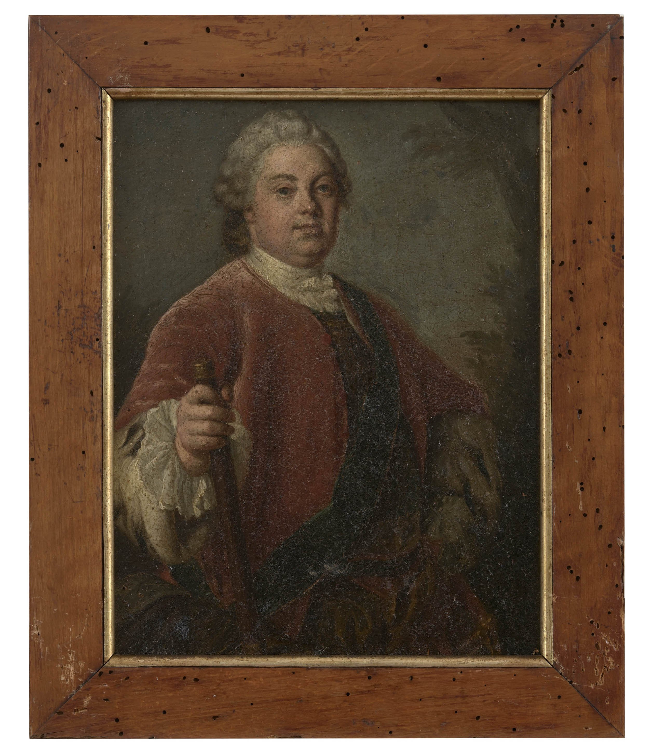 Ölbild: Friedrich Christian Kurfürst von Sachsen (Kreismuseum Grimma RR-F)