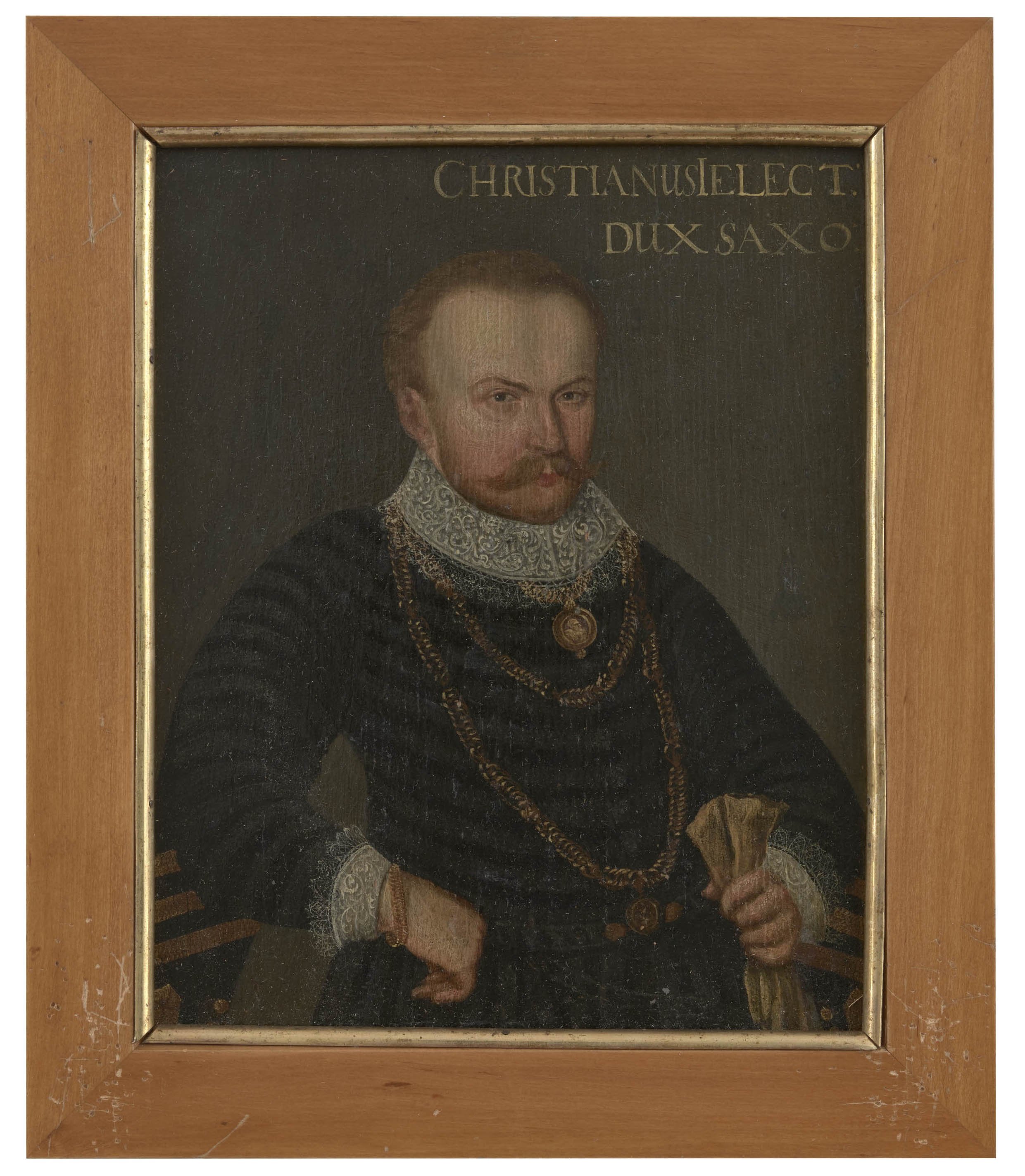 Ölbild: Christian I. Kurfürst von Sachsen (Kreismuseum Grimma RR-F)